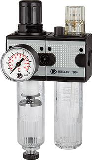 Wartungseinheit multifix 2-teilig BG1 0,5-10bar G1/4" RIEGLER Produktbild img1 L