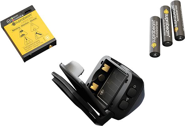 Akku-Kopflampe S4 75-750lm Suprabeam Produktbild img3 L