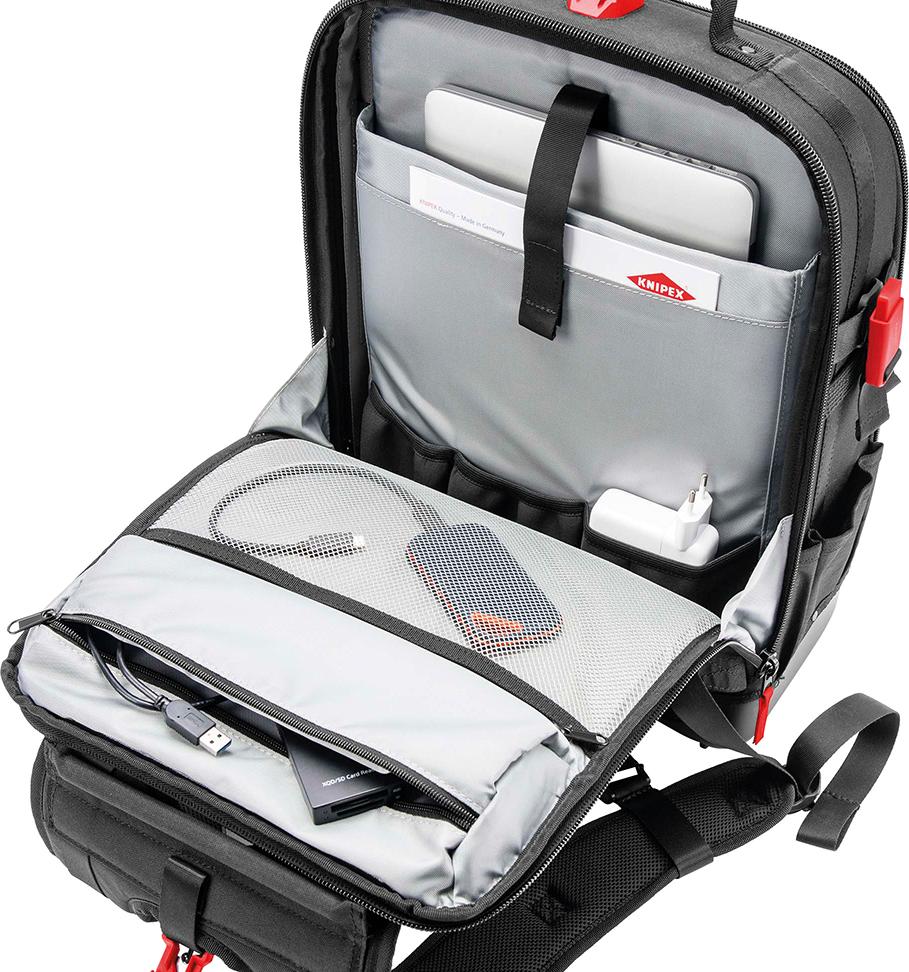 Werkzeugsortiment Elektriker 30-teilig im Rucksack Knipex Produktbild img2 L