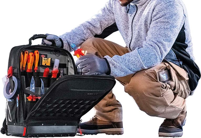 Werkzeugsortiment Elektriker 30-teilig im Rucksack Knipex Produktbild img4 L