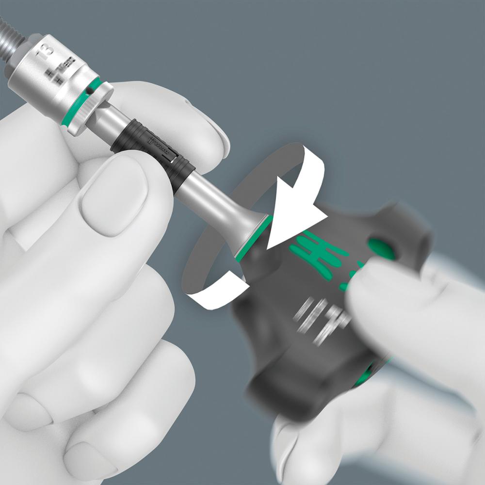 Ratschen-Quergriff 1/4" Steckschlüssel-Aufnahme Wera Produktbild img3 L