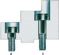 Befestigungsschraube für Aufsatzbacken, Gewinde Schraube 1 Produktbild img2 L