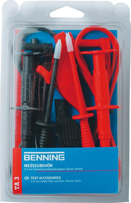 Messleitungsset TA 3 8-teilig Benning Produktbild img1 L