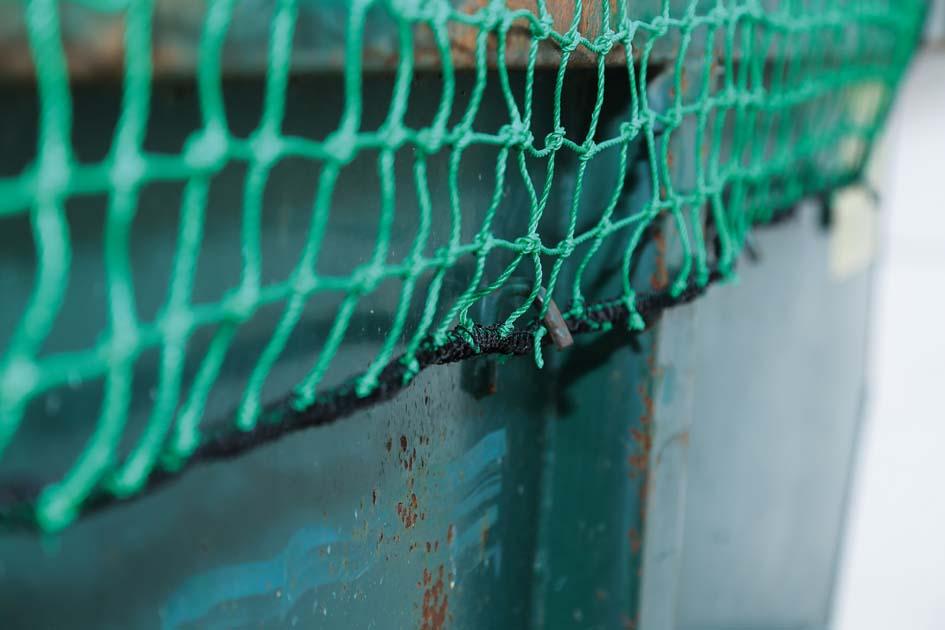 Containernetz 3,5x6,0 m MW 45 grün ohne Gummi Produktbild img3 L