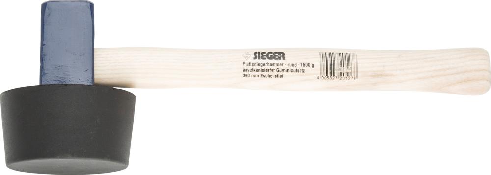 Plattenlegerhammer 1500g rund Idealspaten Sieger Produktbild img1 L