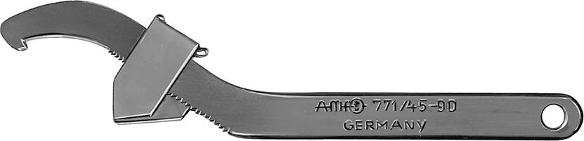Hakenschlüssel mit Nase, verstellbar Produktbild img1 L
