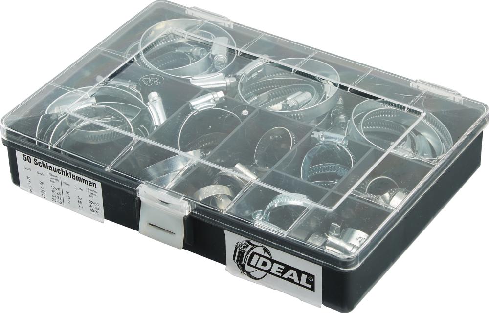 Schlauchschellen-Sortiment IDEAL® Produktbild img1 L