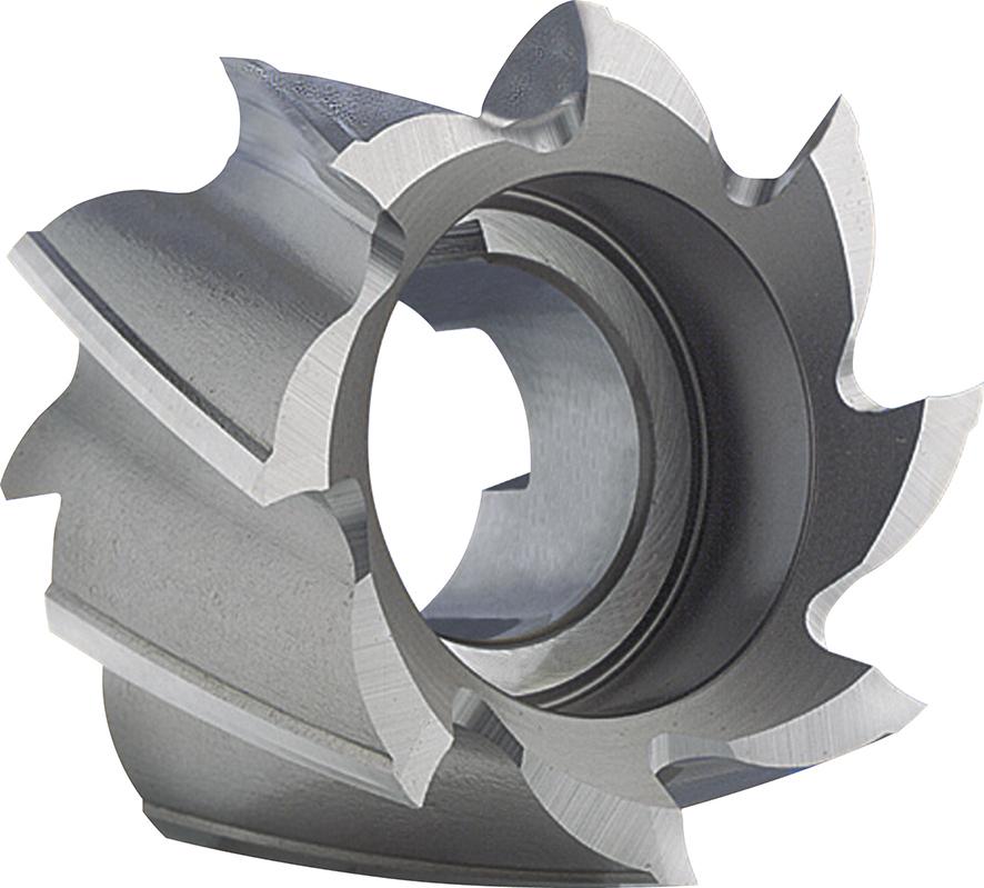 Walzenstirnfräser HSS-Co5, Typ N, 25° Produktbild img1 L