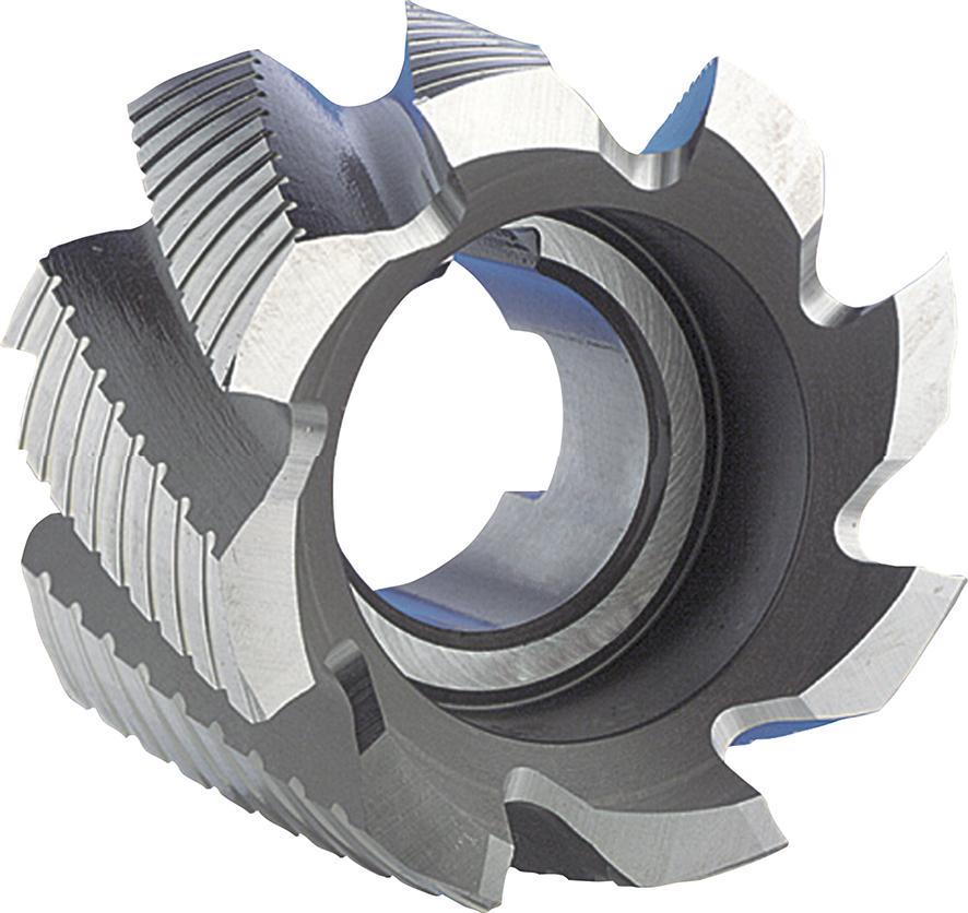 Walzenstirnfräser, HSS-Co5, Typ NF, blank Produktbild img1 L