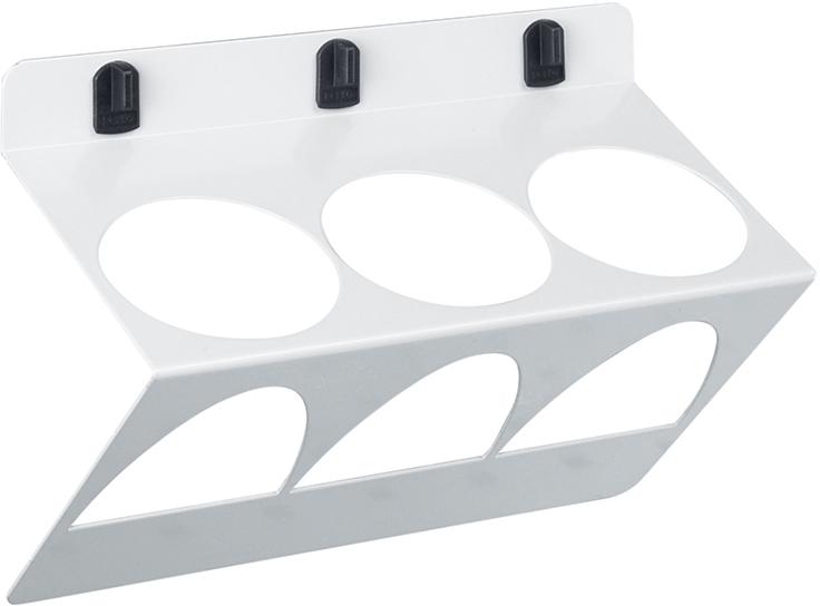 Rundhalter schräg 3-fach B 225 mm bis max.D 68 mm für Lochplatten bott Produktbild img2 L