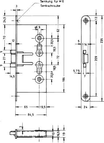 Einsteckschloss Produktbild img2 L