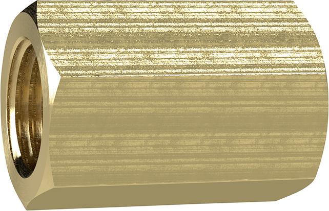 Muffe, Messing IG G1/2" Länge 30mm SW 27mm RIEGLER Produktbild img1 L