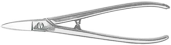 Goldschmiedeschere geradevernickelt 180mm Erdi Produktbild img1 L