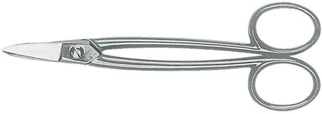 Goldschmiedeschere geradevernickelt mit Griffaugen180mm Erdi Produktbild img1 L