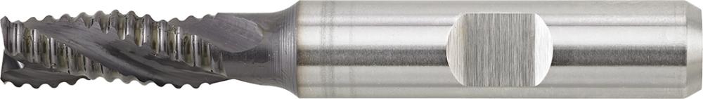 Schruppfräser – kurz, HSS-Co8, Typ NR, Oberfläche TiCN-beschichtet Produktbild img1 L