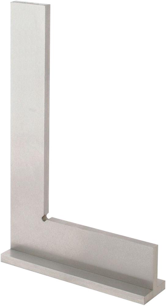 Werkstattwinkel mit Anschlag, DIN 875/I, aus rostfreiem Stahl, Form B Produktbild img1 L