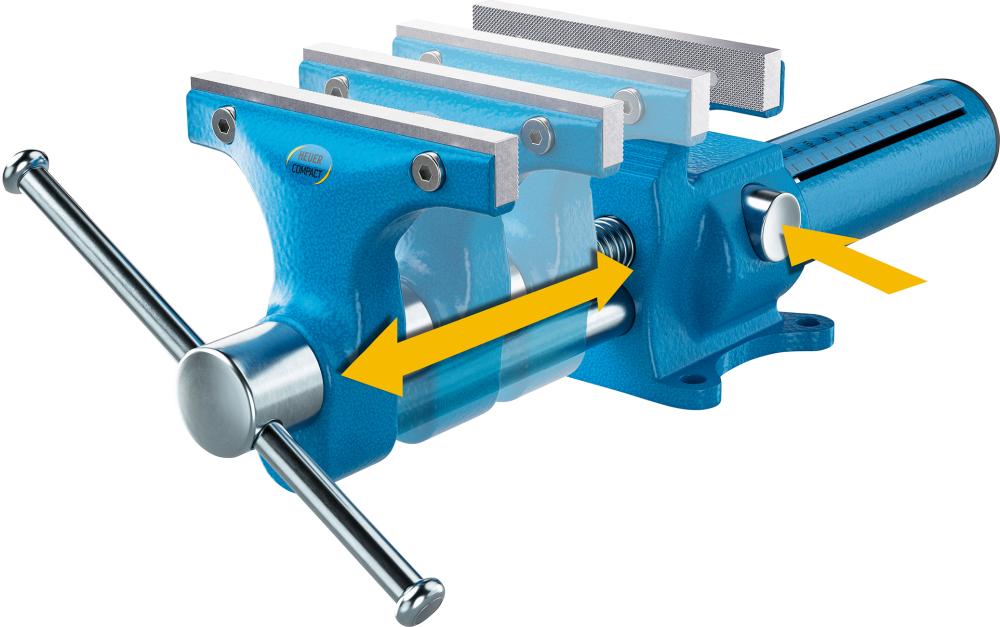 Schraubstock Compact 120mm BROCKHAUS Produktbild img3 L