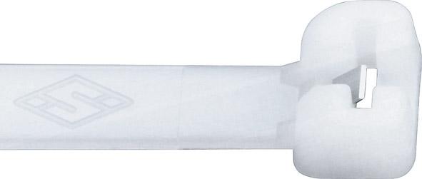 Kabelbinder mit Stahlnase, naturfarben Produktbild img2 L