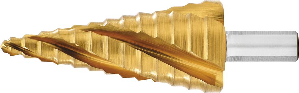 Universal-Stufenbohrer ADVANCED LINE® mit 4-fach Spiralnut, TiN Produktbild img3 L