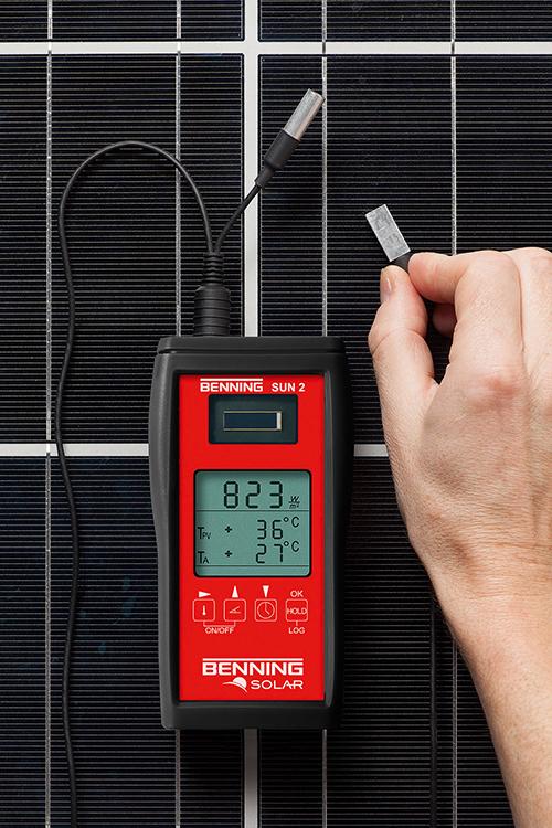 Kennlinienmessgeräte-Set PV 2 SET Benning Produktbild img3 L