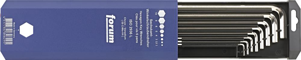 6kt-Schl.-Satz DIN911L 2-10mm 8tlg. Box FORUM Produktbild img1 L