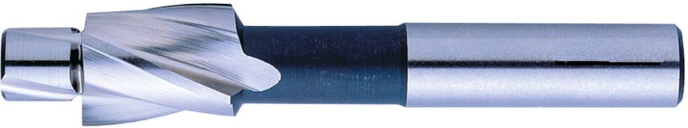 Flachsenker mit zyl. Schaft Gütegrad FEIN, Oberfläche blank, für Durchgangsloch Produktbild img1 L