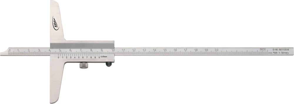 Tiefenmessschieber mit gerader Messstange Produktbild img1 L