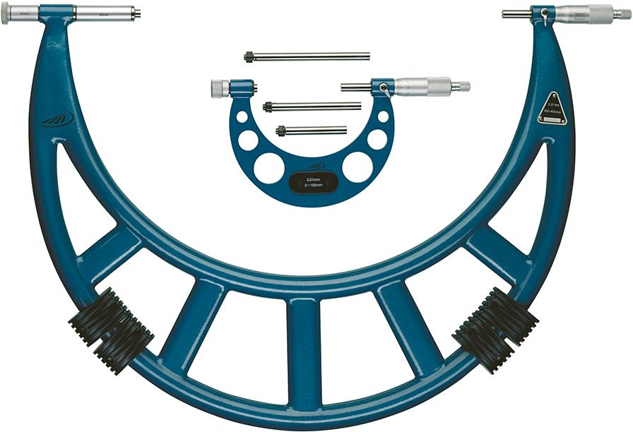 Bügelmessschraube mit wechselbaren Einsätzen Produktbild img1 L