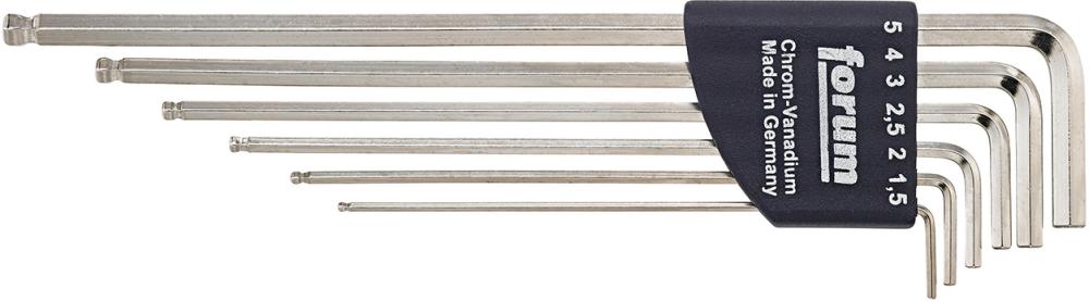 6kt-Schl.-Satz DIN911L 1,5- 5mm Kugelk. FORUM Produktbild img1 L