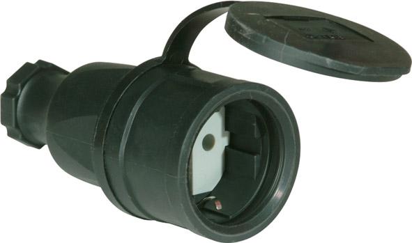 Schuko-Kupplung IP44 250 V, 16 A PCE Althoff Produktbild img1 L