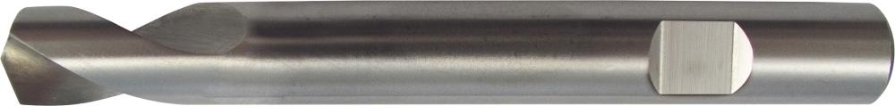 NC-Anbohrer mit zyl. Schaft, Spitzenwinkel 120°, HSS Co5, DIN 1835-B, Oberfläche blank Produktbild img1 L