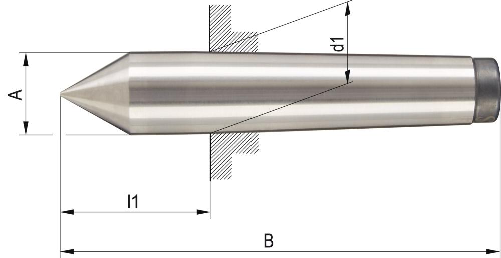 Feste Körnerspitze Typ 665 Produktbild img1 L