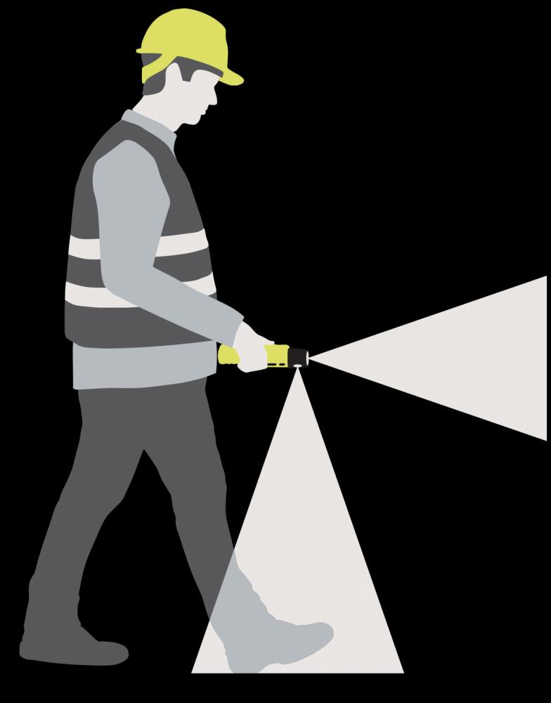 Helmlampe eLED Surefoot UK 4AA Produktbild img3 L