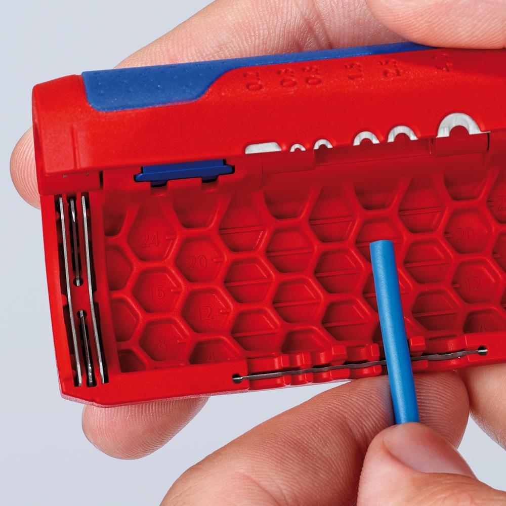 Wellenrohrschn. TwistCut m.Abisoliermesser Knipex Produktbild img2 L