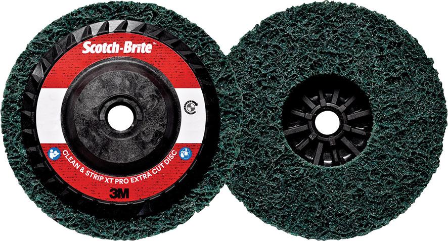 Grobreinigungsscheibe mit Teller, Ø 125 mm XT-RD PRO Extra Cut 3M Produktbild img1 L