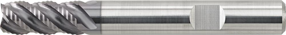 Vollhartmetall-Schruppenfräser – lang, Typ HR, Werksnorm, VHM, Oberfläche TiAlN-beschichtet, für die INOX-Bearbeitung Produktbild img1 L