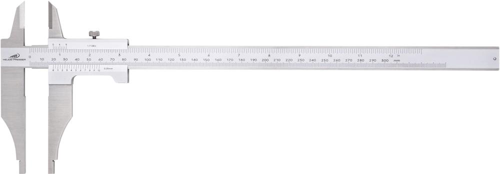 Werkstattmessschieber mit Spitzen, ohne Feinstellung Produktbild img1 L