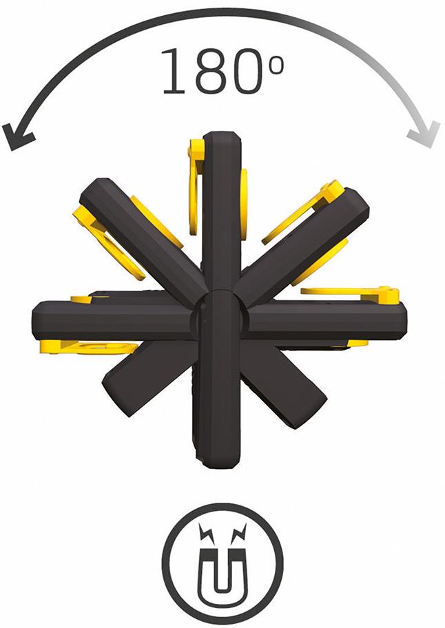 Akku-Arbeitsleuchte UNI EX 95Lumen+150-290Lumen SCANGRIP Produktbild img3 L