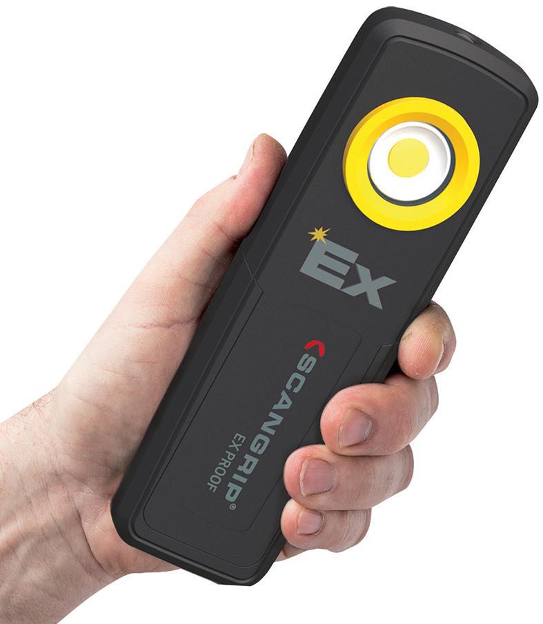 Akku-Arbeitsleuchte UNI EX 95Lumen+150-290Lumen SCANGRIP Produktbild img5 L