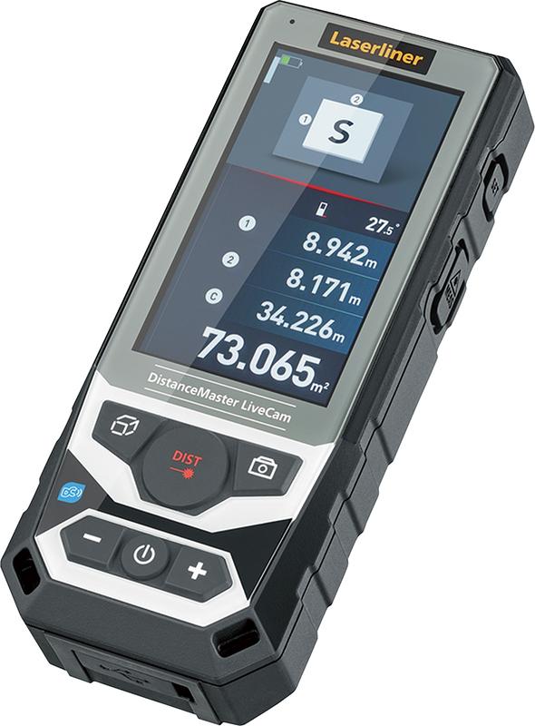 Laser-Entfernungsmesser DistanceMaster LiveCam Laserliner Produktbild img1 L