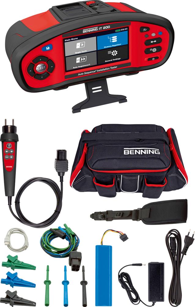 Installationsprüfgerät IT 200 Benning Produktbild img1 L