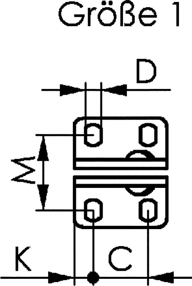 Senkrechtspanner mit waagrechtem Fuß Typ 6800 Produktbild img3 L