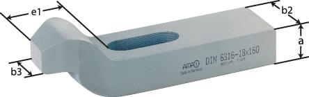 Spanneisen, gekröpft Produktbild img1 L