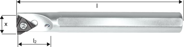 Gewindebohrstange SIL 0025 R16 Produktbild img3 L