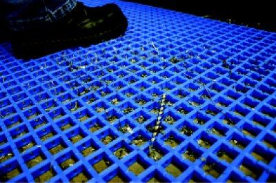 Arbeitsplatzbodenbelag Cobamat® Standard, blau Produktbild img1 L