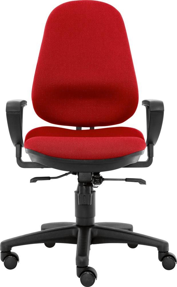 Bandscheiben-Drehstuhl, rot Produktbild img1 L