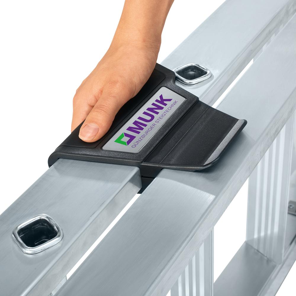 Stufen-Stehleiter, beidseitig begehbar Produktbild img1 L