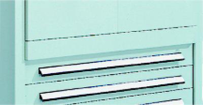 Zwischenholm Meta CLIP bei 2 Türen RAL7035 Produktbild img1 L