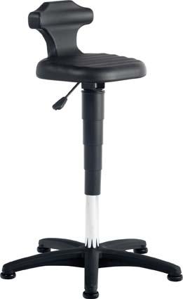 Bimos Sitz-Steh-Stuhl 9409-2000 Flex 2 Sitzhöhe 510-780 mm mit Gleiter Produktbild img1 L