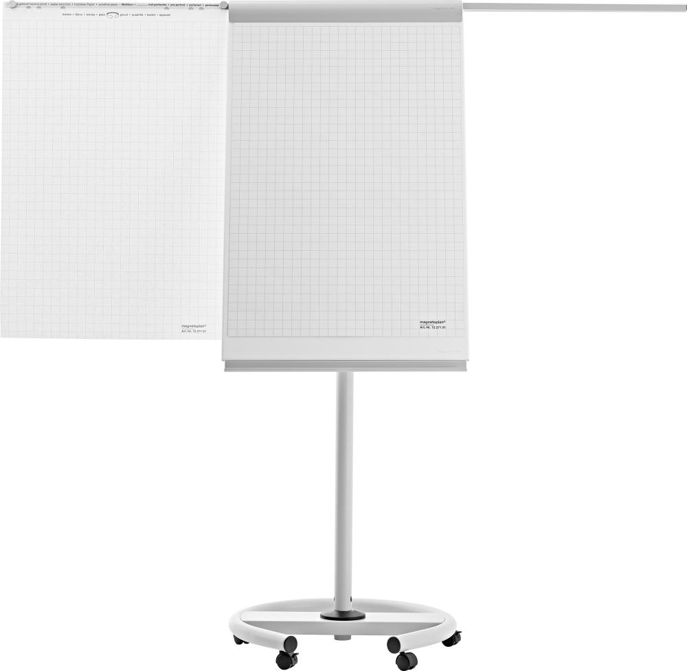 Flipchart fahrbar De Luxe Magnetoplan Produktbild img1 L